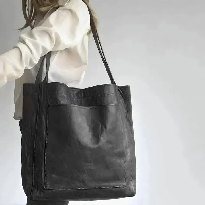 MAEVE | CLASSIC LEATHER-STYLE TOTE