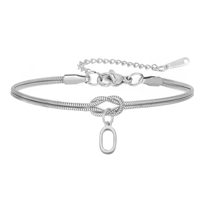 Personal Connection Initial Bracelet, clasp and chain detail 7