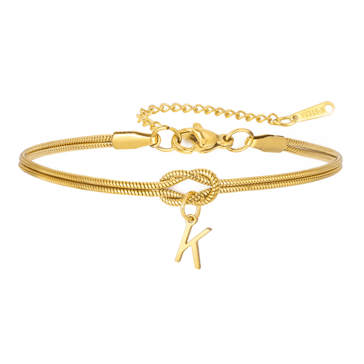 Personal Connection Initial Bracelet, clasp and chain detail 2